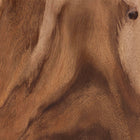 bali & pari Luan Suar Wood 6-Piece Dining Set - Handcrafted Rectangular Solid Wood Table with 4 Mosaic Backrest Chairs and Bench, Rustic Modern Kitchen or Dining Room Seating