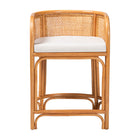 bali & pari Aria Natural Rattan Counter Stool