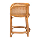 bali & pari Aria Natural Rattan Counter Stool