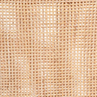 bali & pari Beata Natural Rattan Dining Chair - Handcrafted Wingback Accent Chair with Woven Detailing and Removable Cushion, Coastal Boho Seating for Kitchen or Dining Room