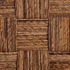 bali & pari Raniya Seagrass Counter Stool Set of 2 - Solid Mango Wood Frame with Woven Seat and Backrest, Rustic Boho Style Dining or Kitchen Island Seating, Black