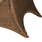 bali & pari Kalisha Natural Rattan Daybed with Cushions - Coastal Boho Indoor Lounge Sofa Bench for Living Room, Sunroom, or Bedroom Relaxation