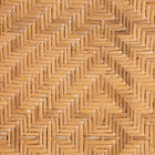 bali & pari Adam Natural Rattan Counter Stool with Cushion - Handwoven Wicker Swivel Bar Chair for Kitchen Island or Lounge Area