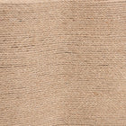 bali & pari Edna Natural Jute Coffee Table - Textured Handwoven Irregular Shape Cocktail Table for Living Room or Lounge