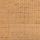 bali & pari Noreen Peacock Fan Natural Rattan Cabinet - Handcrafted Rattan Pole Hutch with Woven Doors and Shelves, Boho Coastal Accent Shelving and Display Unit