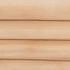 bali & pari Hadley Natural Rattan Bed Frame with Openwork Geometry Headboard and Footboard, Tropical Coastal Boho Bedroom Furniture, Queen