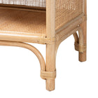 bali & pari Chusi Natural Rattan Decorative Shelf