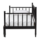 Baxton Studio Marisela Twin-To-King Expandable Daybed - Wood Spindle Bed Frame with Bamboo-Inspired Posts, Modern Transitional Bedroom Furniture