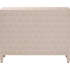 Baxton Studio Nira Faux Shagreen Storage Cabinet - Contemporary 2-Door Accent Sideboard with Sleek Metal Handles, for Entryway or Living Room