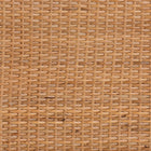 bali & pari Mortis Natural Rattan Display Shelf with 2-Door Storage Cabinet – Coastal Boho Wicker Bookcase or Hutch for Living or Dining Room