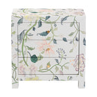 Baxton Studio Connery Floral  End Table - 3-Drawer Decorative Accent Storage Cabinet