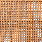 bali & pari Lesia Natural Rattan Counter Stool with Cushion - Handwoven Wicker Stool with Mahogany Wood Frame, Coastal Boho Style for Kitchen Island or Bar Seating