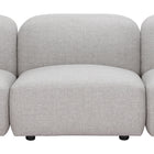 Zuo Biak Corner Chair Gray