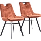 Zuo Tyler Dining Chair (Set of 2) Brown
