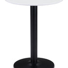 Zuo Alto Bistro Table White & Black
