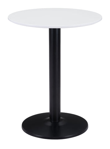 Zuo Alto Bistro Table White & Black