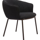Zuo Essen Dining Chair Black & Bronze