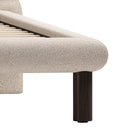 Zuo Placid Queen Bed Beige