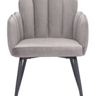 Zuo Noosa Dining Chair (Set of 2) Gray