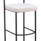 Zuo Livorno Barstool (Set of 2) Ivory