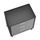 Manhattan Comfort Fortress Modern 3-Piece Garage Set in Dark Gray - 16GMC