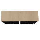 Manhattan Comfort Fortress Modern 3-Piece Garage Set in Charcoal Gray - 17GMC-CH