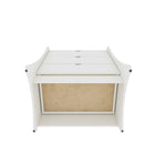 Manhattan Comfort Coney Mid-Century Modern 2-Piece Dresser Set in White