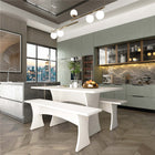 Manhattan Comfort Coney Mid-Century Modern 3-Piece Dining Set in White