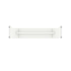 Manhattan Comfort Coney Mid-Century Modern 3-Piece Dining Set in White