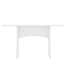 Manhattan Comfort Coney Mid-Century Modern 53" Dining Table in White
