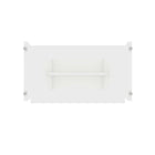 Manhattan Comfort Coney Mid-Century Modern 53" Dining Table in White