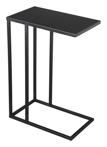 Zuo Atom Side Table Black