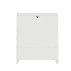 Manhattan Comfort Coney Mid-Century Modern 3-Piece Dresser Set in White
