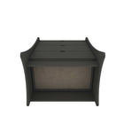 Manhattan Comfort Coney Mid-Century Modern 3-Piece Dresser Set in Charcoal Gray