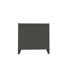 Manhattan Comfort Coney Mid-Century Modern 3-Piece Dresser Set in Charcoal Gray