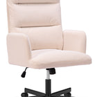 Zuo Sable Office Chair Ivory