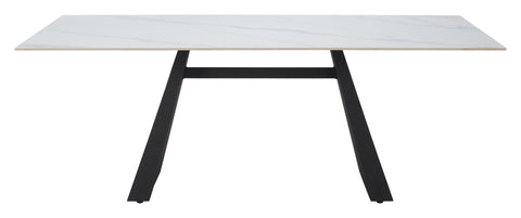 Zuo Inky Dining Table White