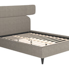 Zuo Dusa Queen Bed Olive Brown