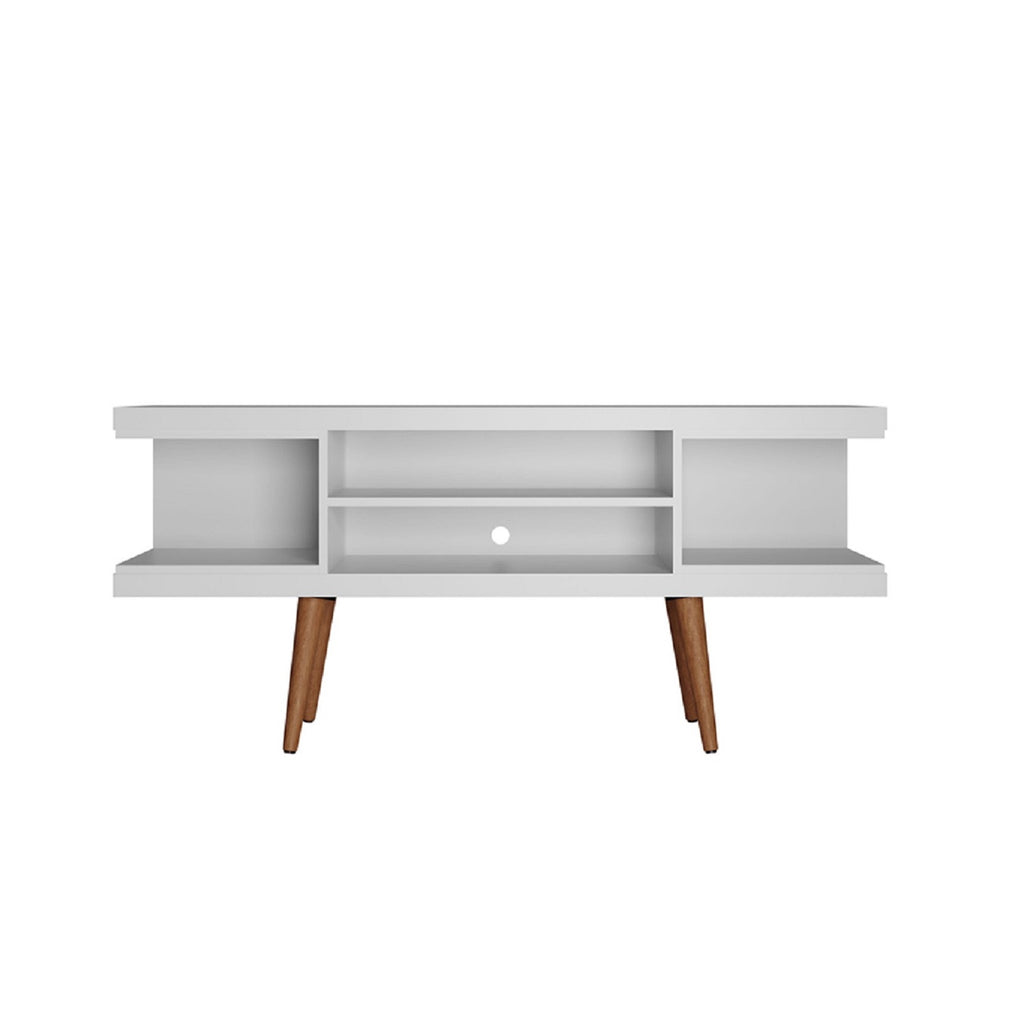 Manhattan Comfort Utopia Contemporary Modern 53" TV Stand in White
