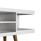 Manhattan Comfort Utopia Contemporary Modern 53" TV Stand in White