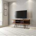 Manhattan Comfort Utopia Contemporary Modern 53" TV Stand in Maple Cream