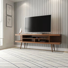 Manhattan Comfort Utopia Contemporary Modern 70" TV Stand in Maple Cream