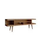 Manhattan Comfort Utopia Contemporary Modern 70" TV Stand in Maple Cream