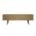 Manhattan Comfort Utopia Contemporary Modern 70" TV Stand in Maple Cream