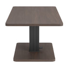 Zuo Brule Adjustable Dining Table Walnut