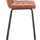 Zuo Pago Barstool (Set of 2) Brown