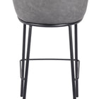 Zuo Garston Barstool Gray
