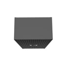 Manhattan Comfort Fortress Modern 75" Tall Garage Cabinet in Charcoal Gray