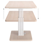 Zuo Brule Adjustable Dining Table Natural