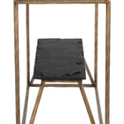 Zuo Ranol Console Table Brass